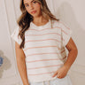 Country Club Chic Stripe Knit Top Image - 1