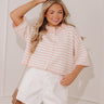 Nantucket Charm Cashmere-Blend Stripe Knit Top Image - 1