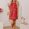 Havana Bloom Floral Linen-Blend Mini Dress Image - 1