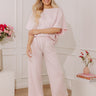 Weekend Chill Midrise Heathered Scuba Pants Image - 1