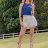 The Faith High Waist Lace Shorts Image - 1