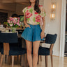Floral Reverie Knit Sweater Top Image - 1
