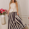 Boathouse Classic High Waist Stripe Maxi Skirt Image - 1
