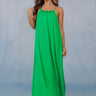 Color Pop Maxi Dress In Kelly Green Image - 1