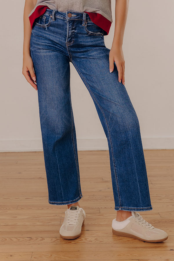 RISEN Kalena High Waist Tummy Control Straight Leg Jean