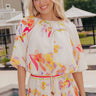 Vineyard Brunch Floral Top Image - 1