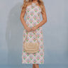 Botanical Charm Floral Midi Dress Image - 1