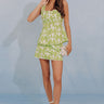 Mosaic Dreams High Waist Linen-Blend Mini Skirt Image - 1