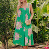 Vacay Escape Floral Midi Dress Image - 1
