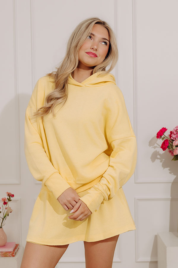 Road Trip Chic Hoodie in Yellow Image - 3
