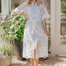 Estate Stroll Lace Midi Dress Image - 1