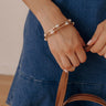 Amalfi Muse Bangle Bracelet Set in Pearl Image - 1