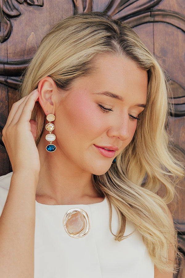 Sparkling Personality Drop Earrings Image - 1