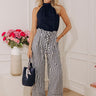 Nantucket Nights Linen-Blend Wide Leg Jumpsuit Image - 1