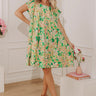 Paradise Found Floral Mini Dress Image - 1