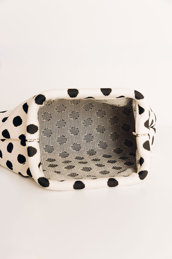 Spot On Knit Clutch Image - 4