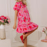 Bright Smile Floral Mini Dress Image - 1