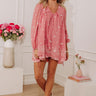 Love In The Details Embroidered Mini Dress Image - 1