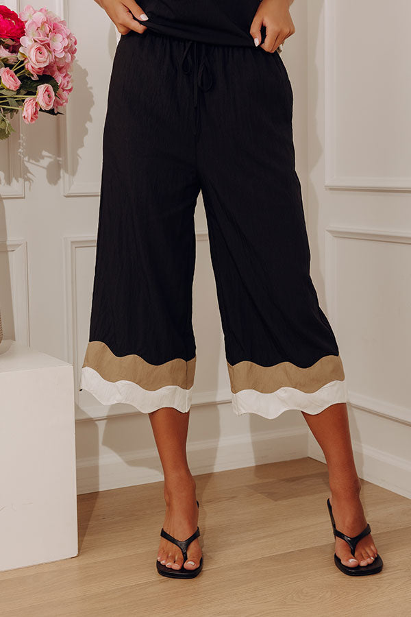 Penthouse Balcony High Waist Wide Leg Pants Image - 2