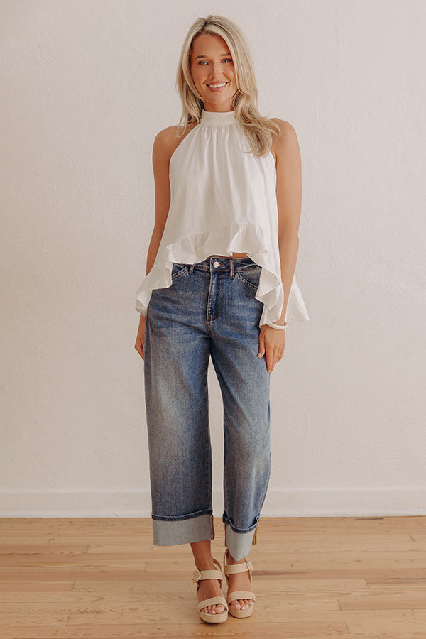 The Coralie High Waist Wide Leg Jean