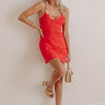Date Night Darling Embroidered Mini Dress Image - 1