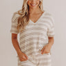 Weekend Retreat Knit Stripe Top Image - 1