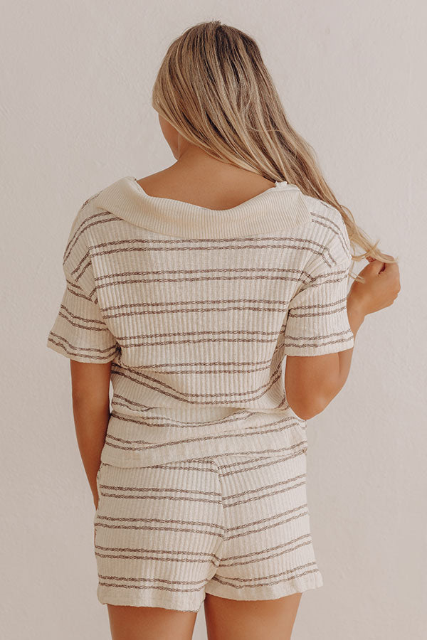 Weekend Retreat Knit Stripe Top Image - 4