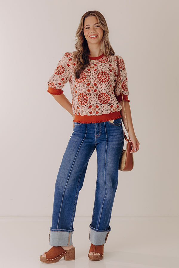 Sweet Briar Embroidered Top Image - 2