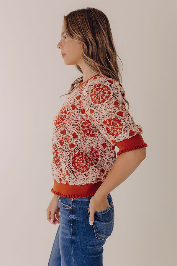 Sweet Briar Embroidered Top Image - 3