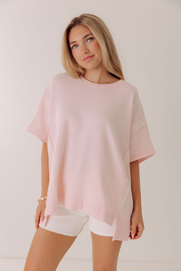 Essential Ease Oversized Terry Tee