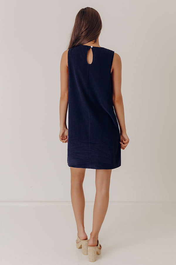 Brunch Plans Chic Floral Embroidered Mini Dress Image - 4