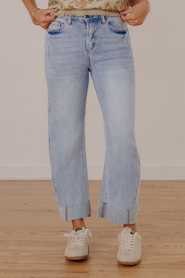 The Evelyn High Waist Tummy Control Straight Leg Jean Image - 2