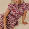 Talk Plaid To Me Smocked Mini Dress Image - 1