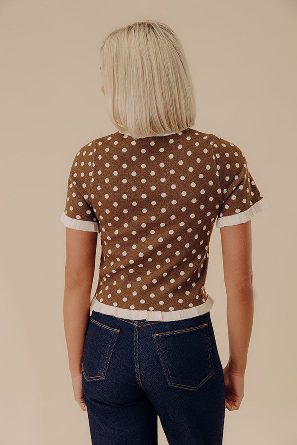 Cue The Spotlight Knit Top Image - 3