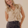 Free Spirit Eyelet Ruffle Top Image - 1