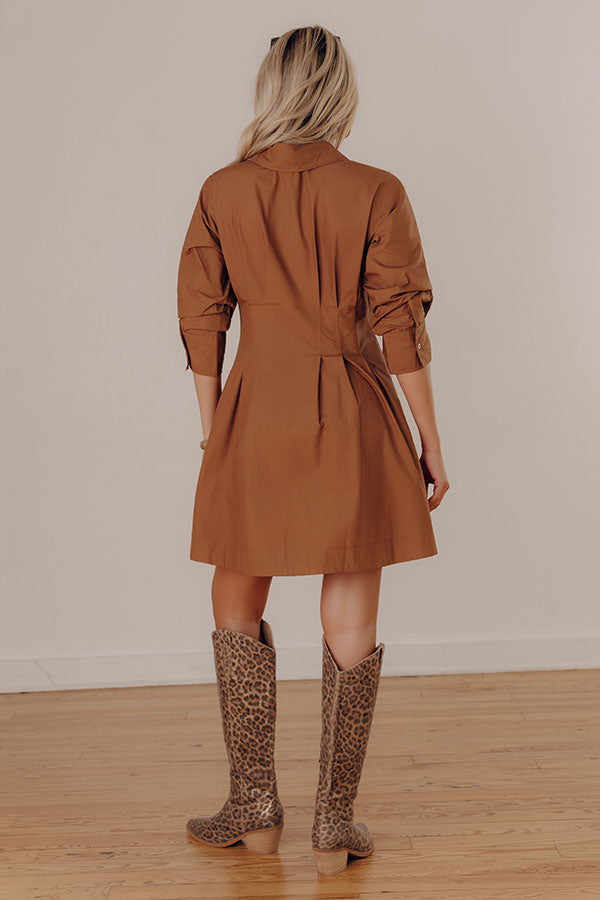 Sweet Reputation Pleated Mini Dress Image - 5