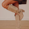 The Lena Faux Suede Knee High Boot Image - 1