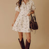 Mallard Mode Denim Mini Dress Image - 1