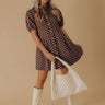 Right On Point Denim Mini Dress Image - 1