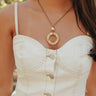 Boho Chic Necklace in Latte Image - 1