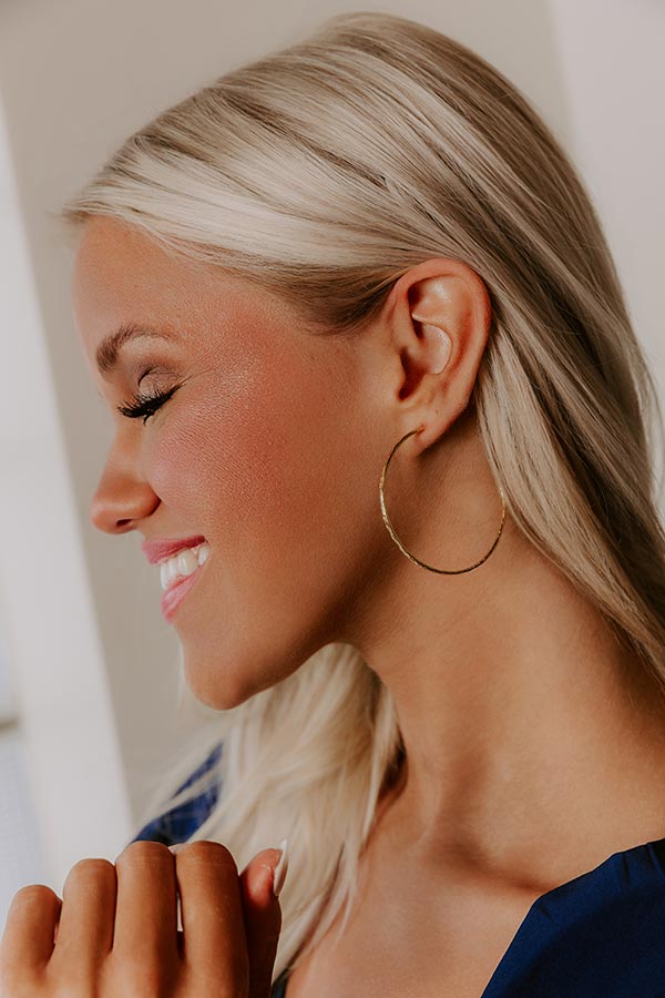 Simply Charming Hoop Earrings Image - 1