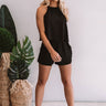 Hello Honey Romper in Black Image - 1