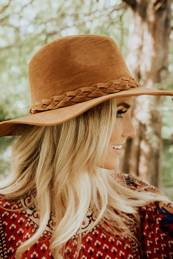 Blame It On My Roots Hat in Camel