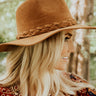 Blame It On My Roots Hat in Camel Image - 1