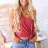 Hustle And Flow Tank In Aurora Red Image - 1