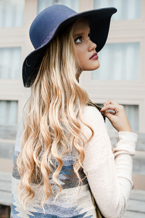 My Hat's Off To You In Navy