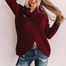 Sweeter Than Cider Sweater in Maroon Image - 1