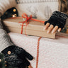 Snowflake Chic Converter Gloves in Black Image - 1