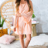 A Fairytale Ending Shift Dress in Peach Image - 1