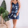 Wild Heart Shift Dress In Navy Image - 1